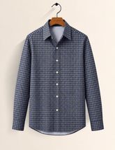 BK Micro Checks Full Sleeves Shirt