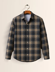 Black Checks Full Sleeves Shirt