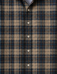 Black Checks Full Sleeves Shirt