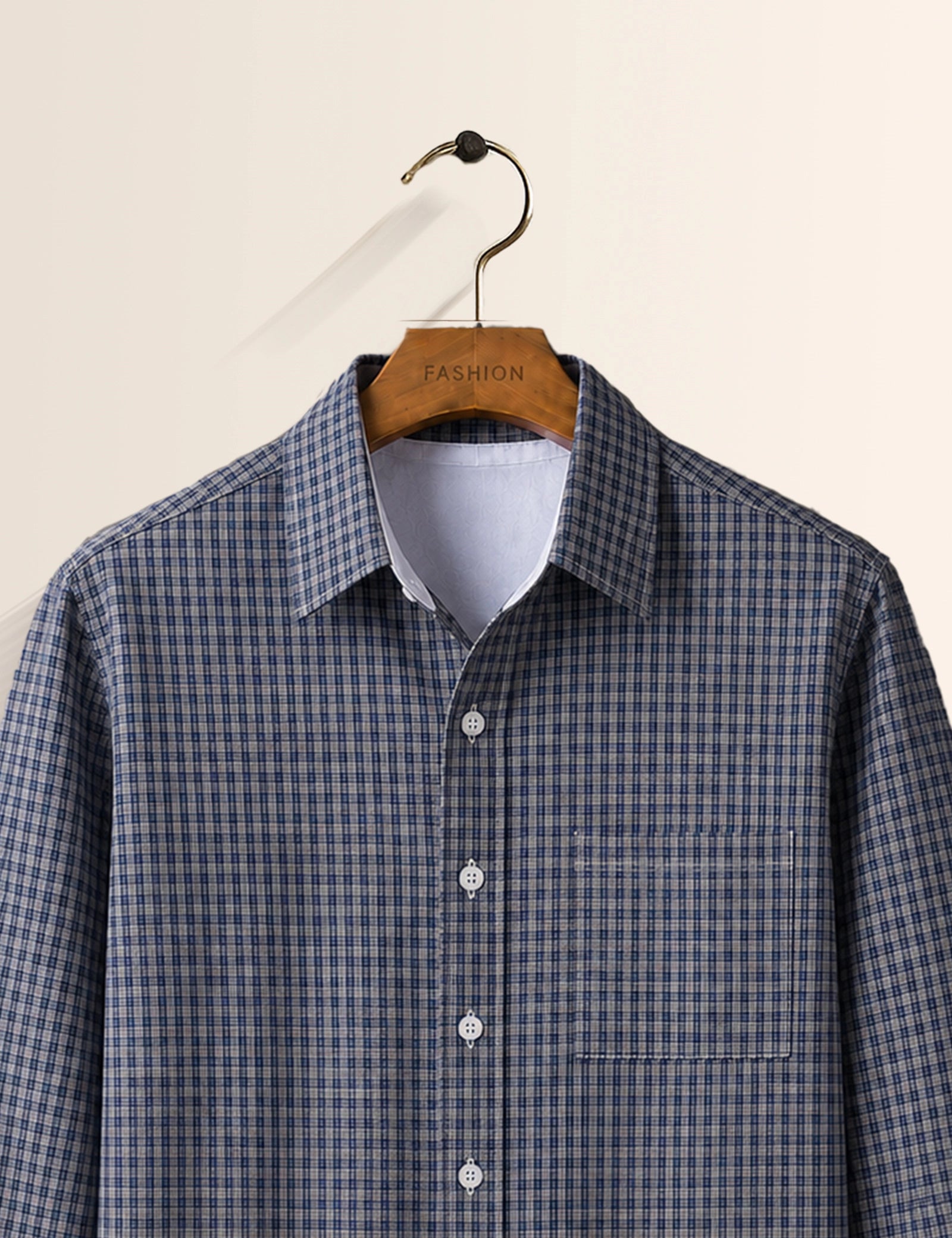 BK Micro Checks Full Sleeves Shirt