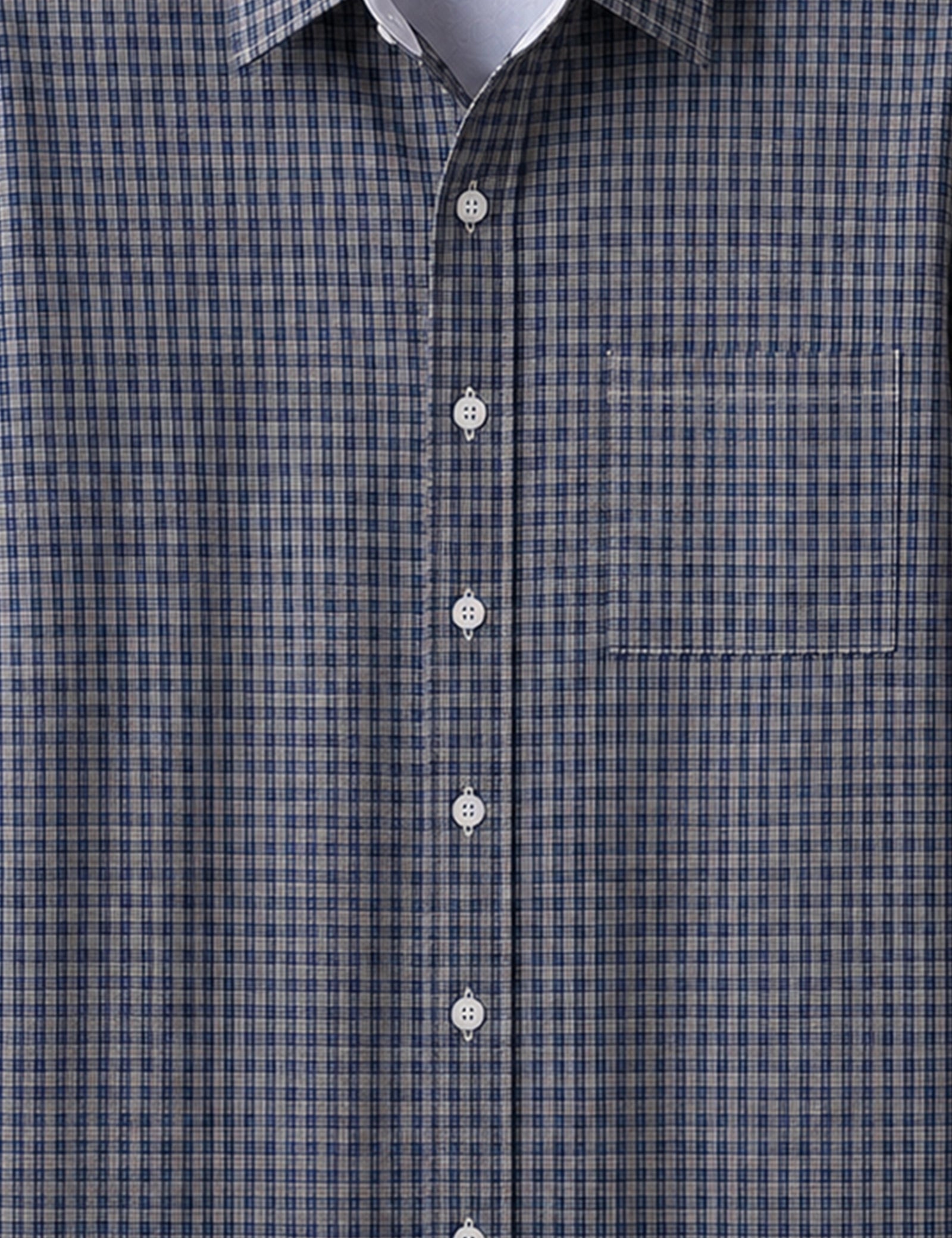 BK Micro Checks Full Sleeves Shirt