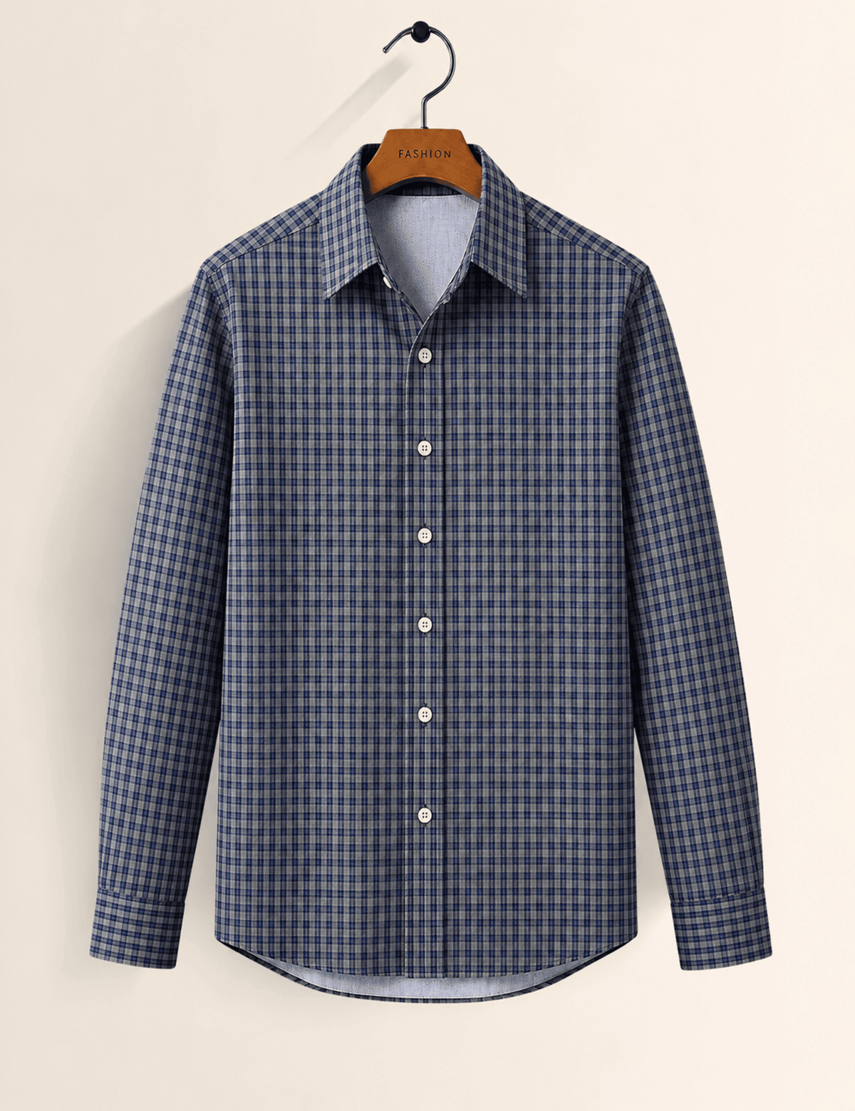 BK Micro Checks Full Sleeves Shirt