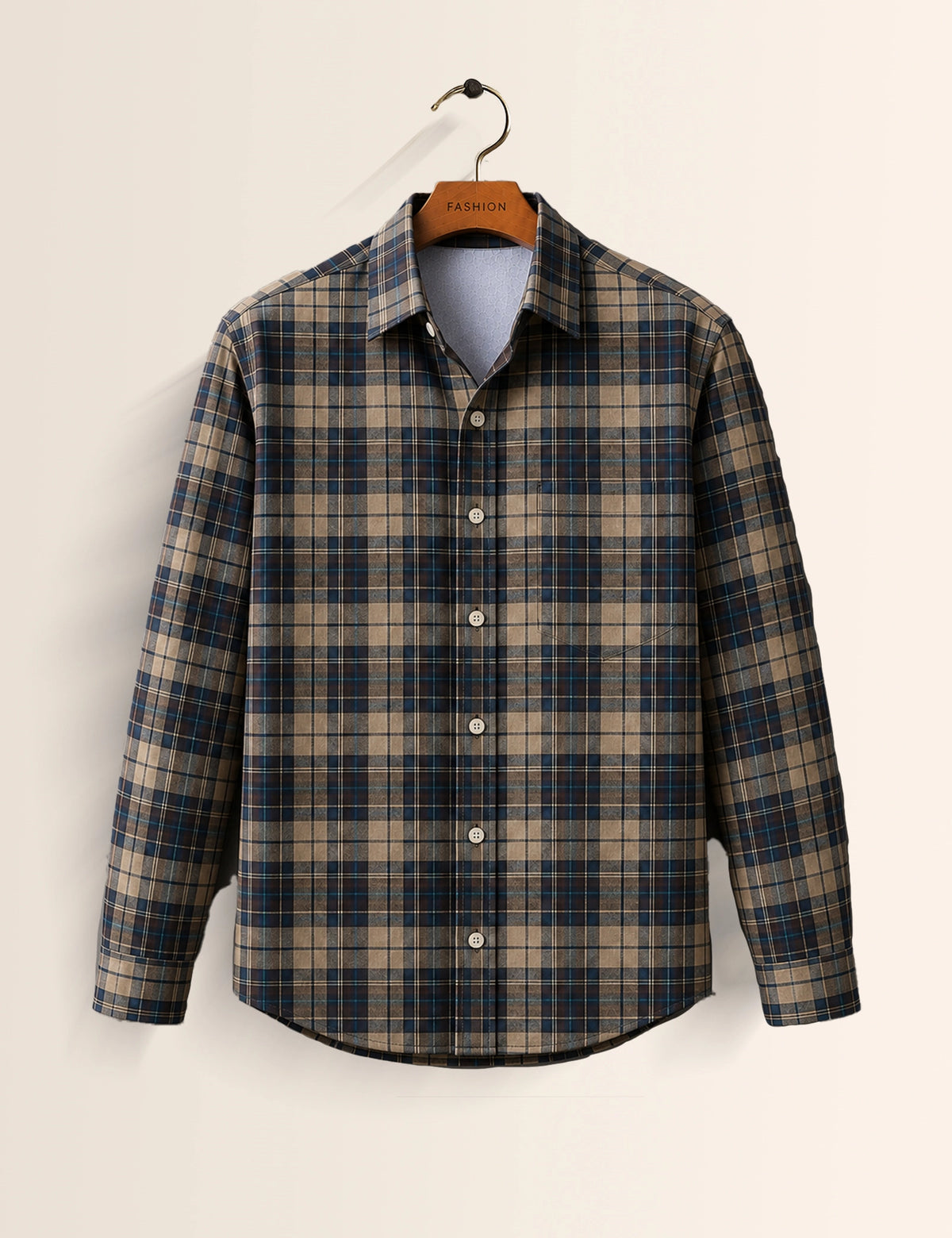 Black Checks Full Sleeves Shirt