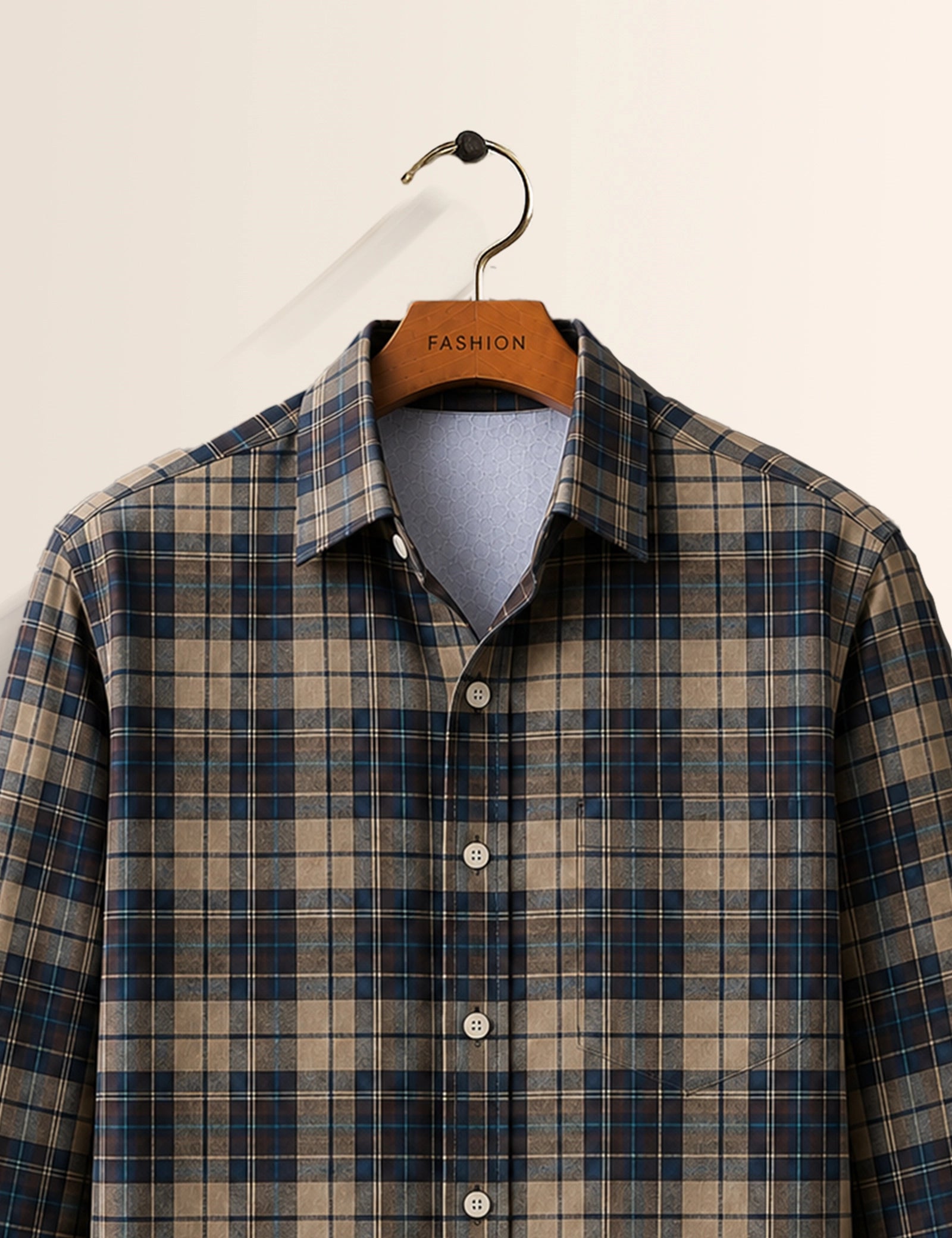 Black Checks Full Sleeves Shirt