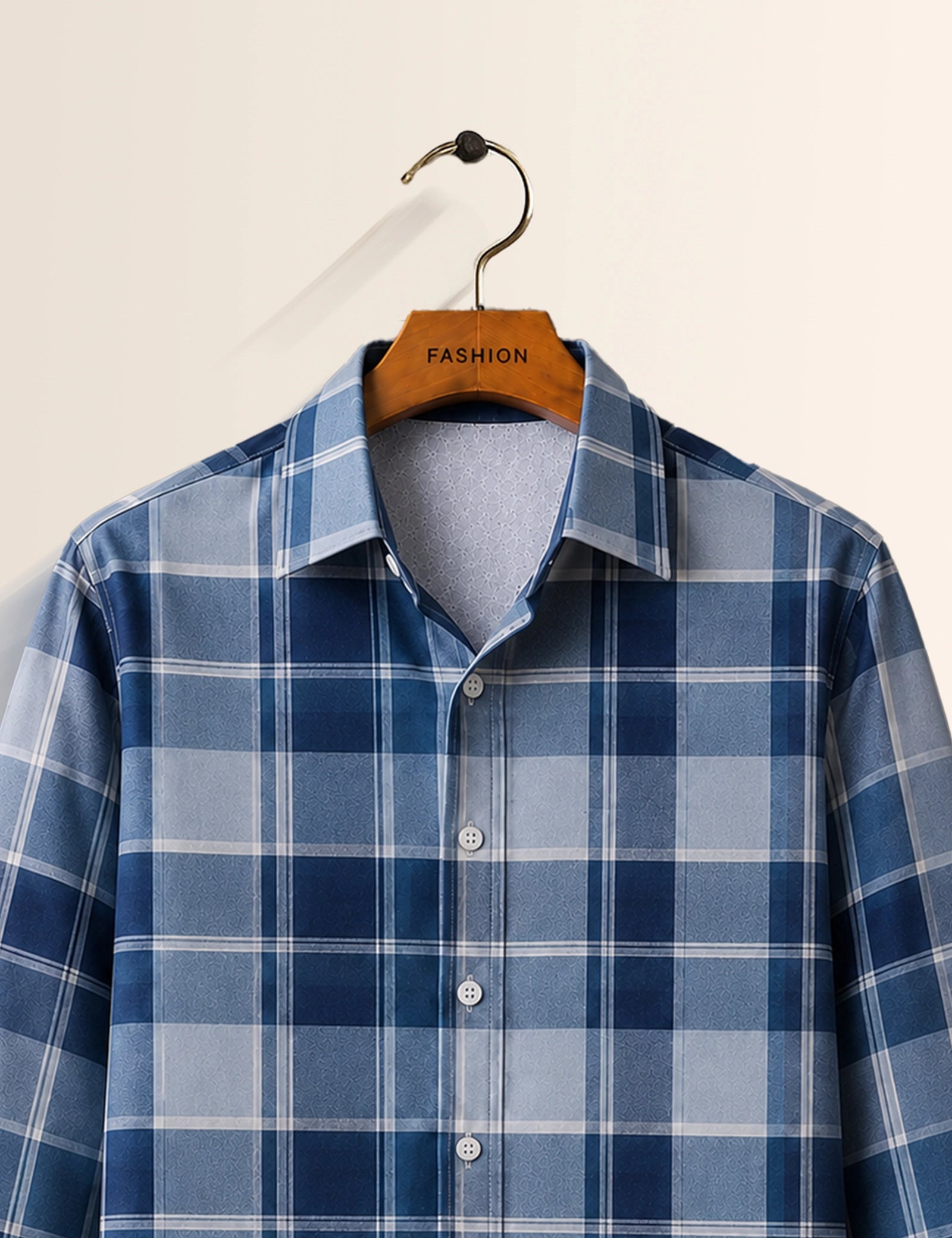 Blue Checks Full Sleeves Shirt