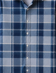 Blue Checks Full Sleeves Shirt