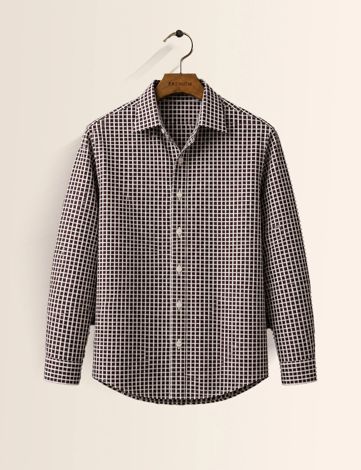 Micro Checks Full Sleeves Shirt