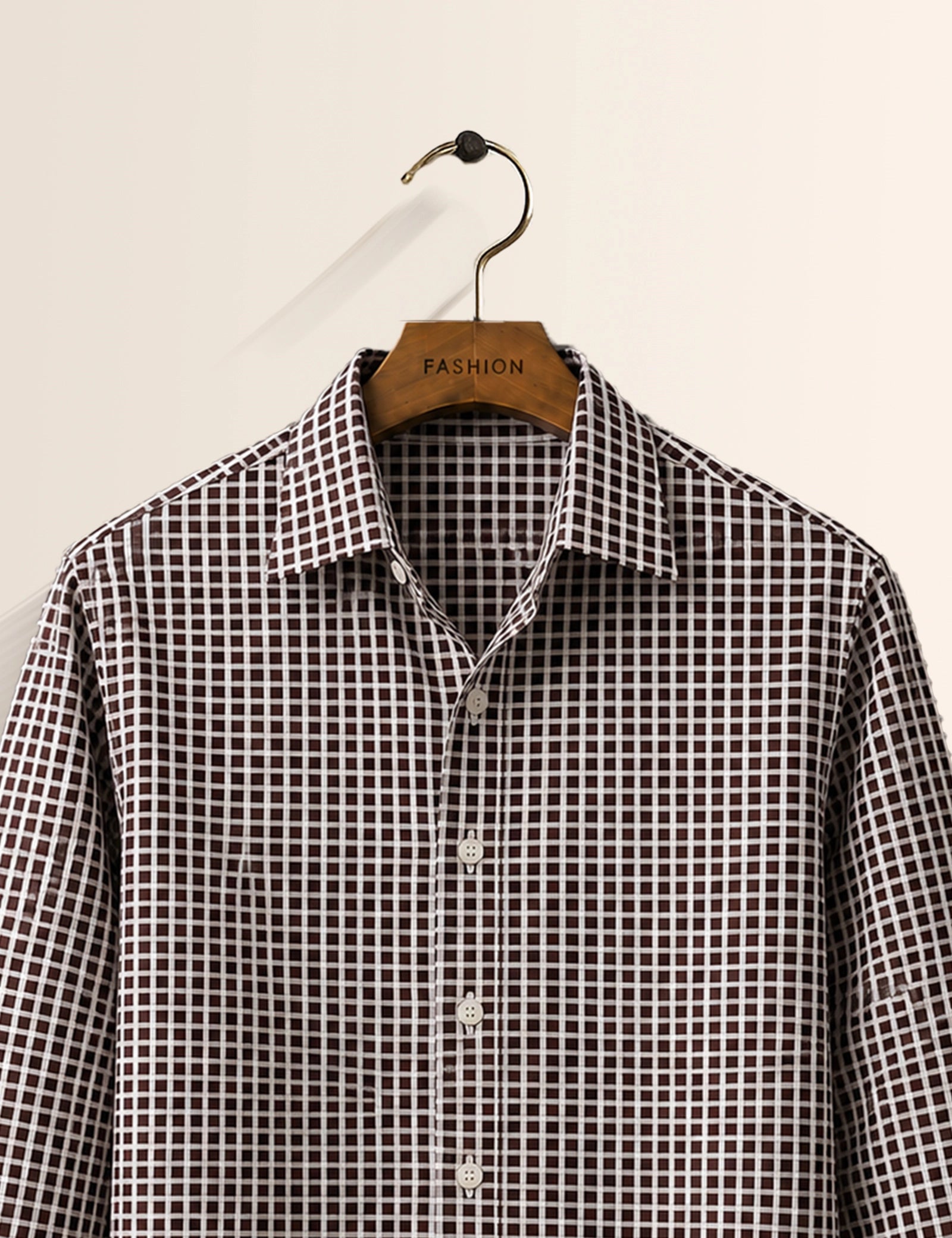 Micro Checks Full Sleeves Shirt