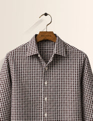 Micro Checks Full Sleeves Shirt