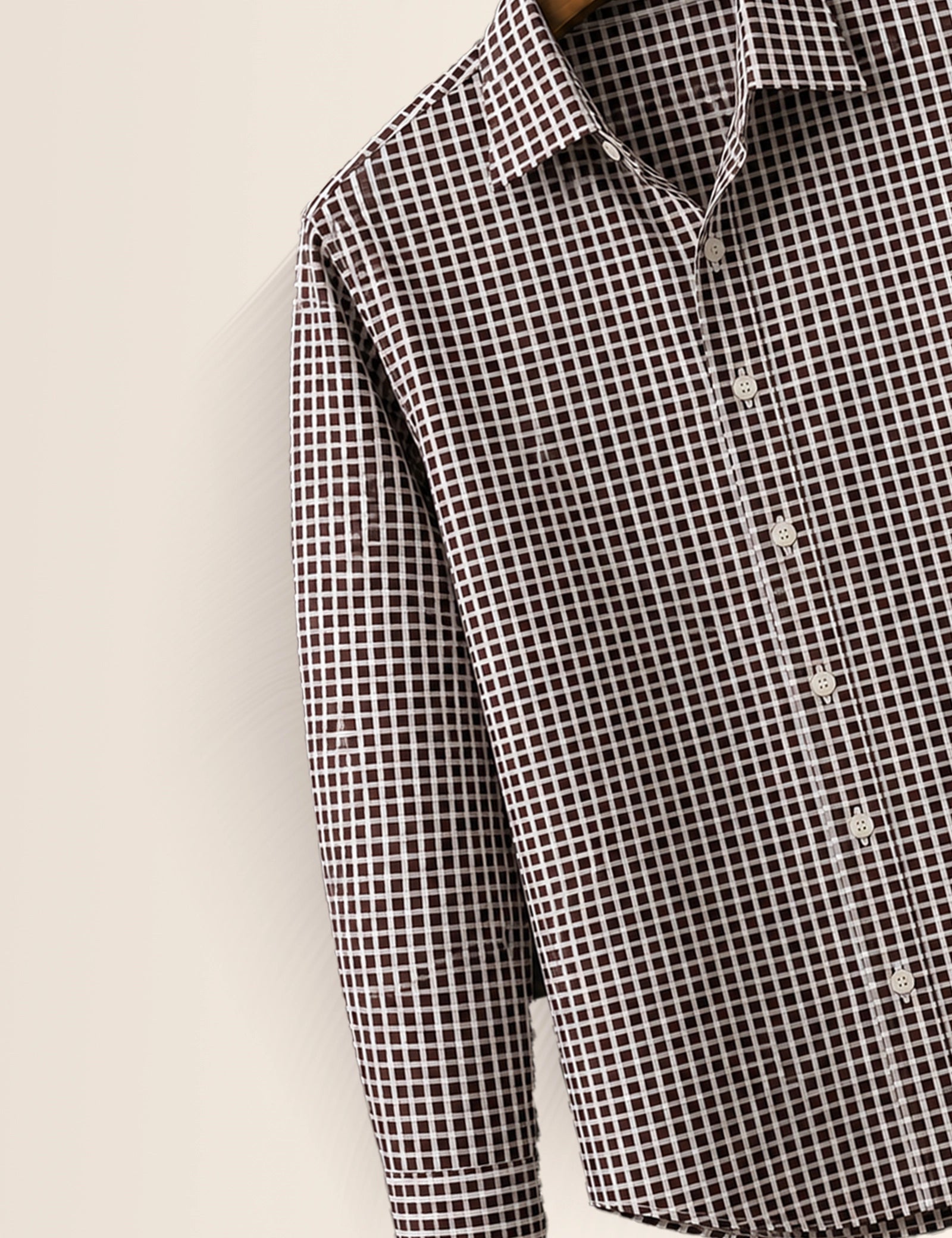Micro Checks Full Sleeves Shirt