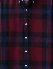 Red Blue Square Full Sleeves Shirt