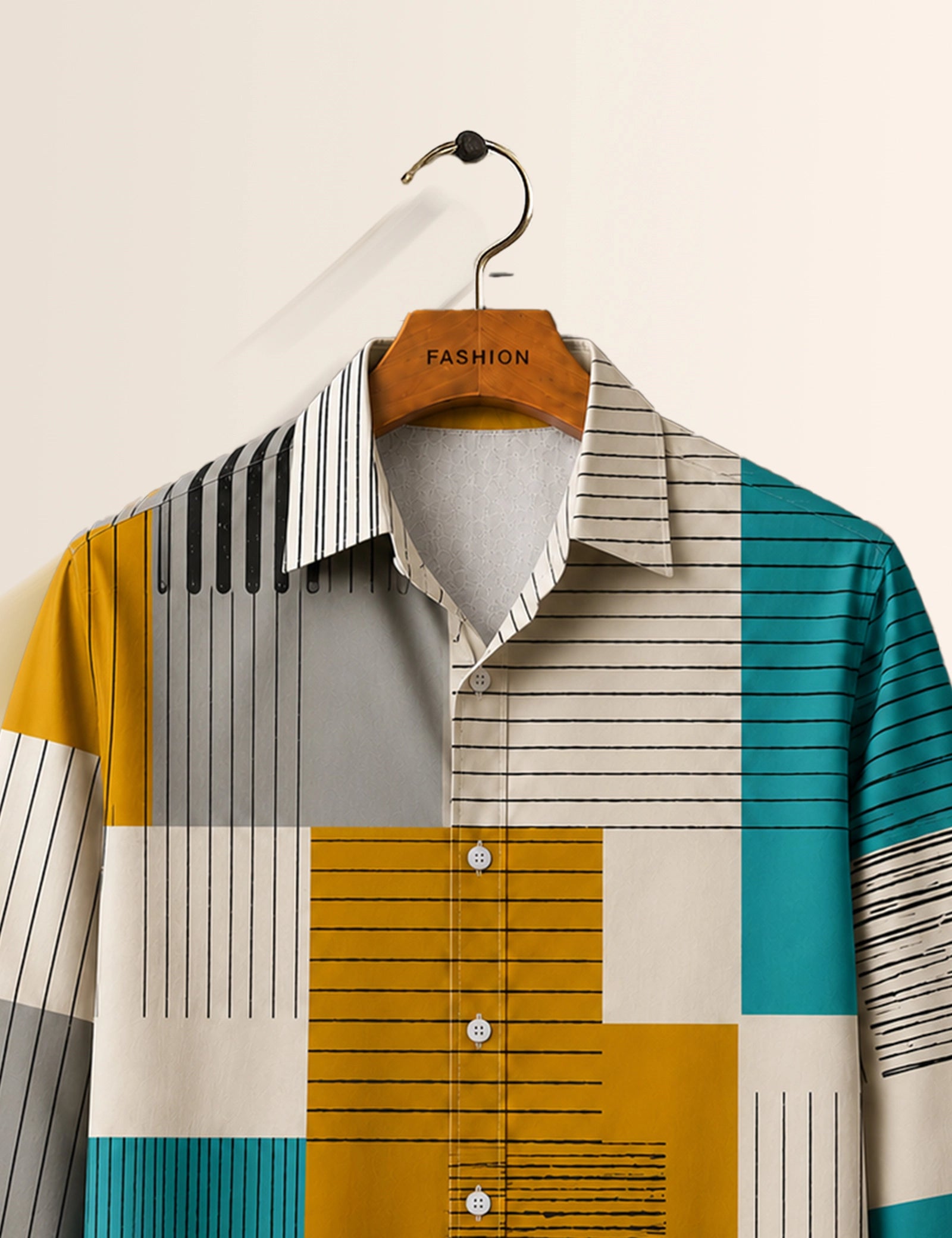 YL BL Square Full Sleeves Shirt