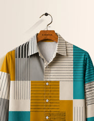 YL BL Square Full Sleeves Shirt